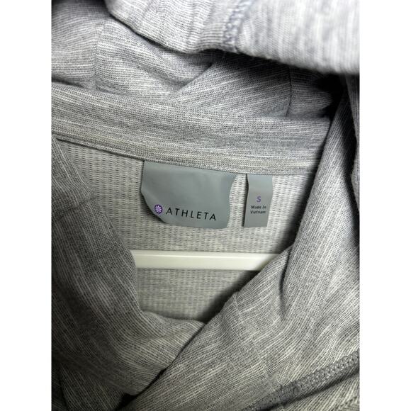 Athleta Hoodie Womens Small Long Sleeve Pullover Hooded Lightweight Adult - Picture 3 of 6